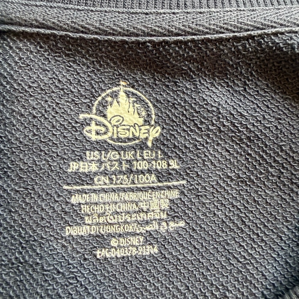 Women’s Disney Vintage Style Crewneck Size L - Picture 5 of 8